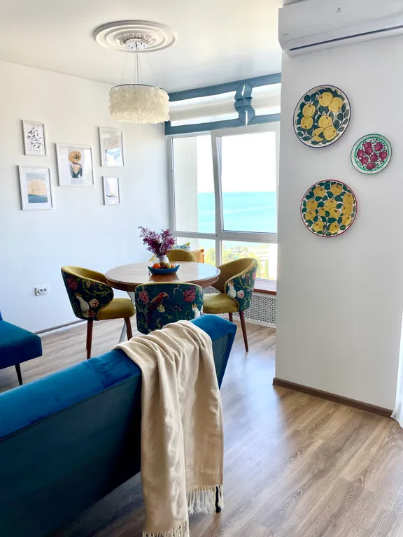 Апартамент с панорамными видом на море