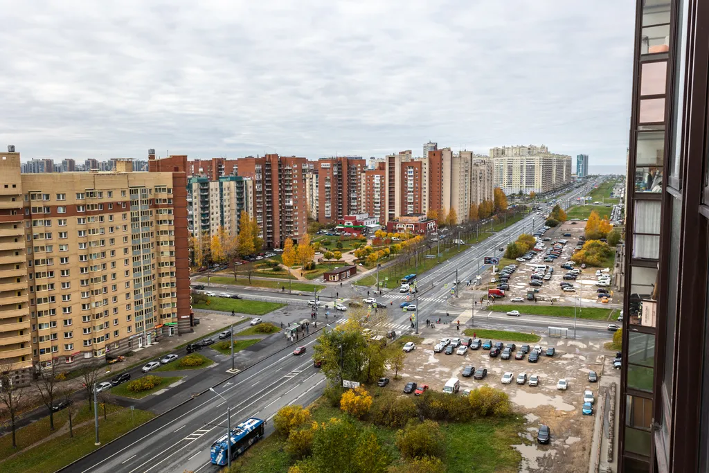 Квартира Квартира Prudius Apart с панорамными окнами на Ленинском — Санкт-Петербург