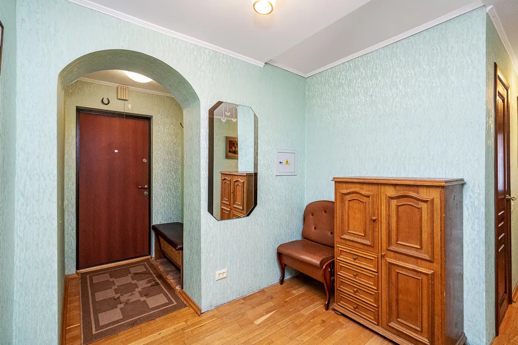 Трехкомнатная квартира с видом на реку Свислочь