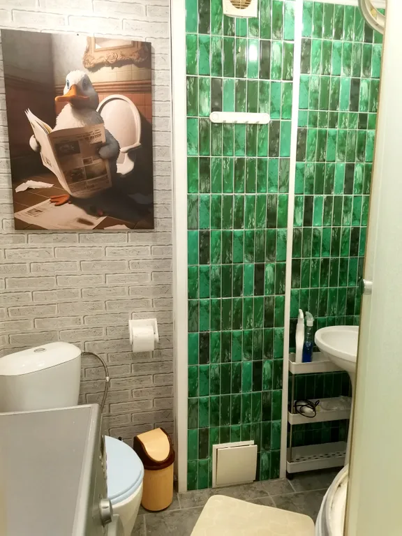 "Сутками с утками". Квартира на Охотном Лугу в тихом, живописном месте