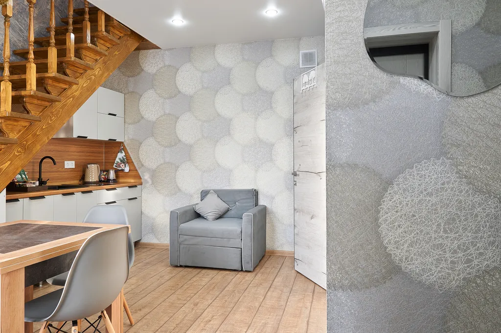 Апартаменты двухуровневые однокомнатные с кухней (апарт 5)