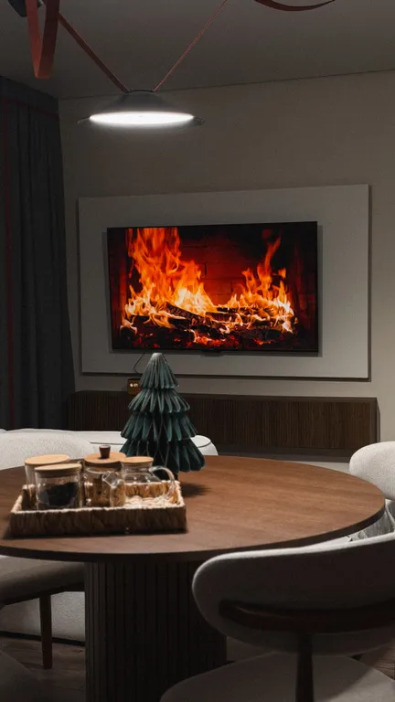 Квартира студия с дизайнерским ремонтом