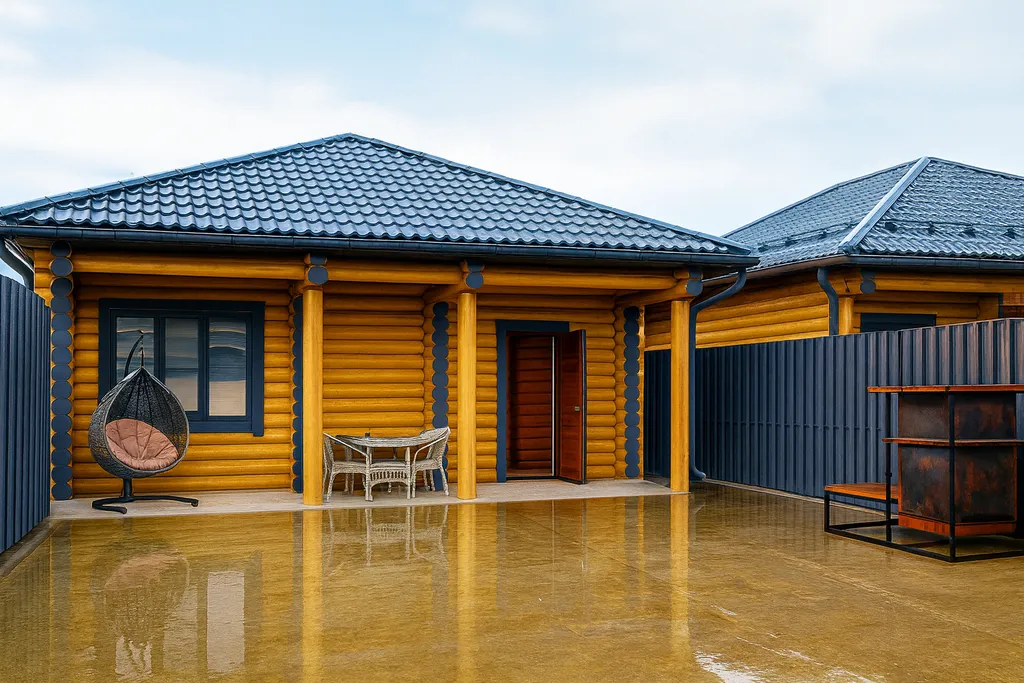 Современный коттедж у моря — аренда посуточно в Хазар