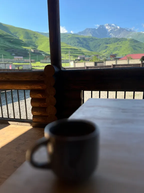 Дача из сруба в Барзикау рядом с Верхним Фиагдоном с бассейном