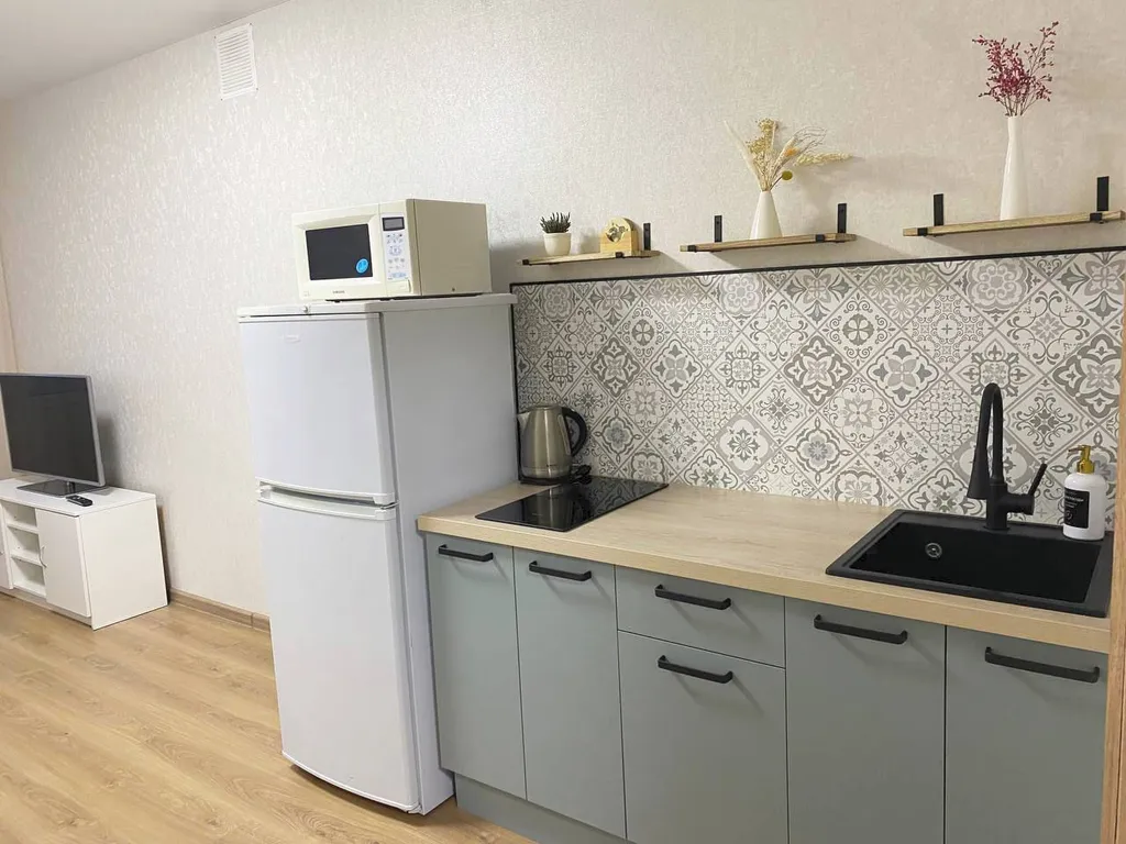 Чистая квартира у зоопарка с видом на город