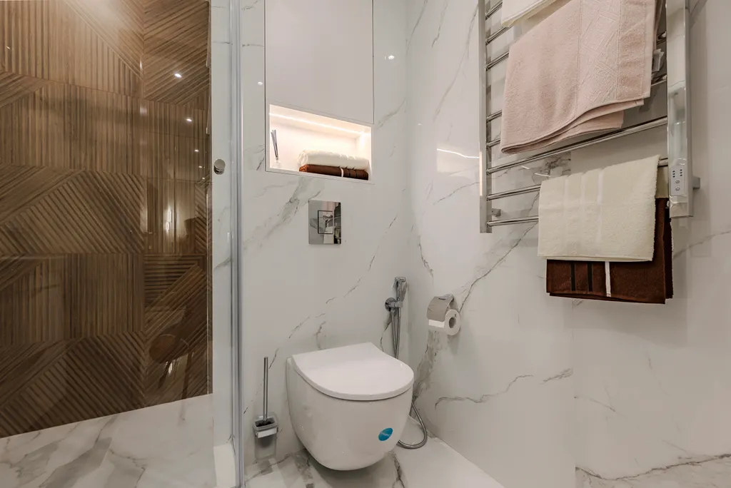 Стильная квартира в ЖК бизнес-класса с бассейном