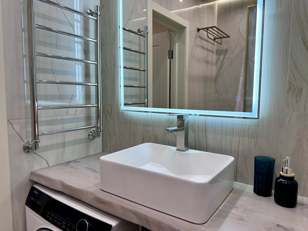 Уютная квартира, отдельная спальня и кухня-гостиная