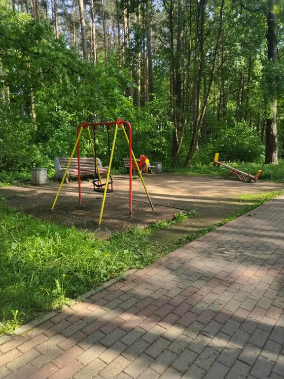 Квартира с кухней-гостиной рядом с озером Разлив