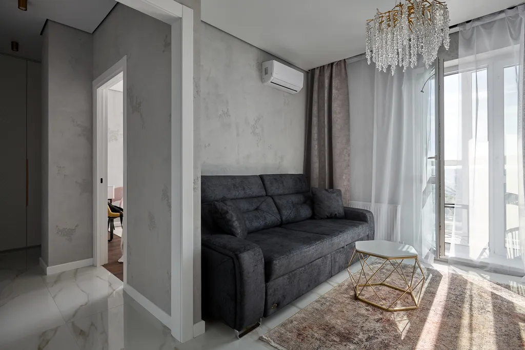 Современная квартира на одном из верхних этажей