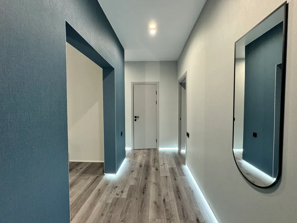 Северное сияние в удобных апартаментах в центре города