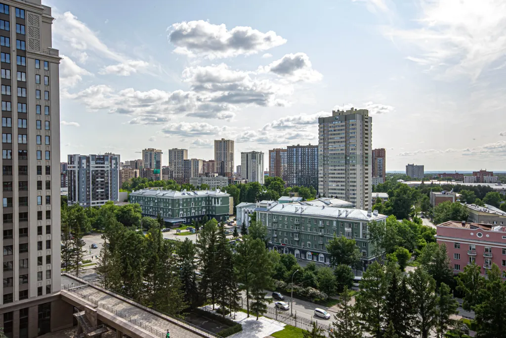Квартира Квартира студия с новым современным ремонтом в статусном доме — Новосибирск