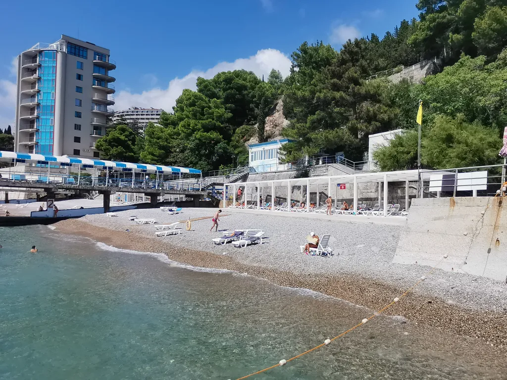 Уютная квартира с видом на море частном доме