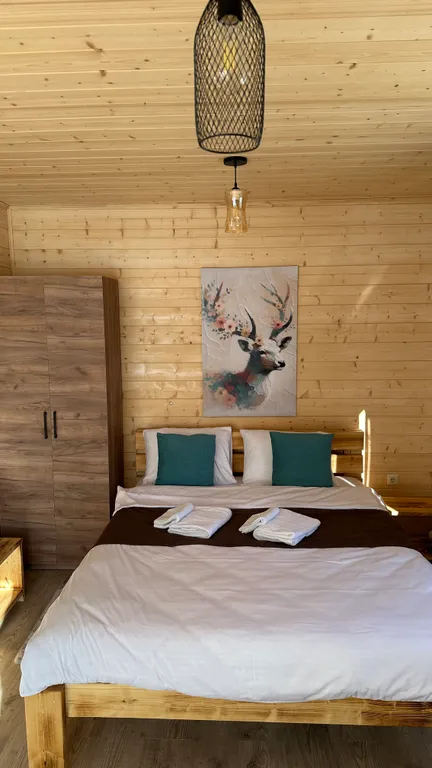 Студия с балконом и красивым видом