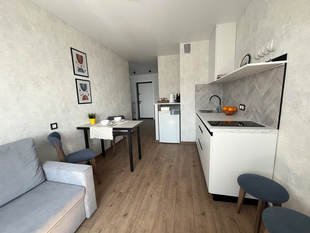 Современная однокомнатная квартира в центре