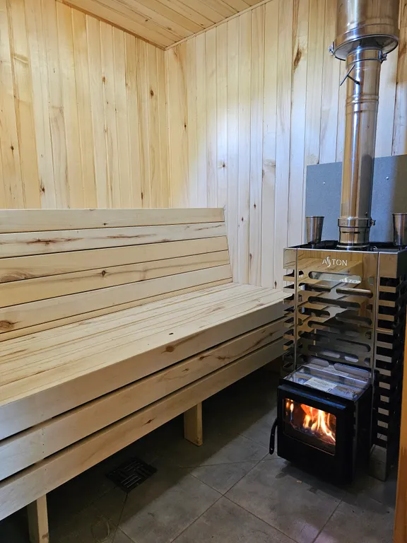 Коттедж Дом с баней на дровах и купелью — Большое Коновалово