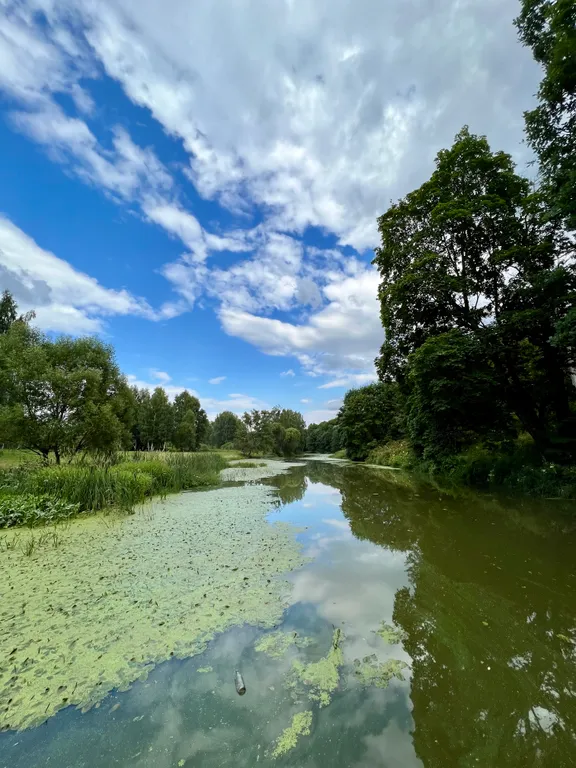 Шале с панорамным видом у реки