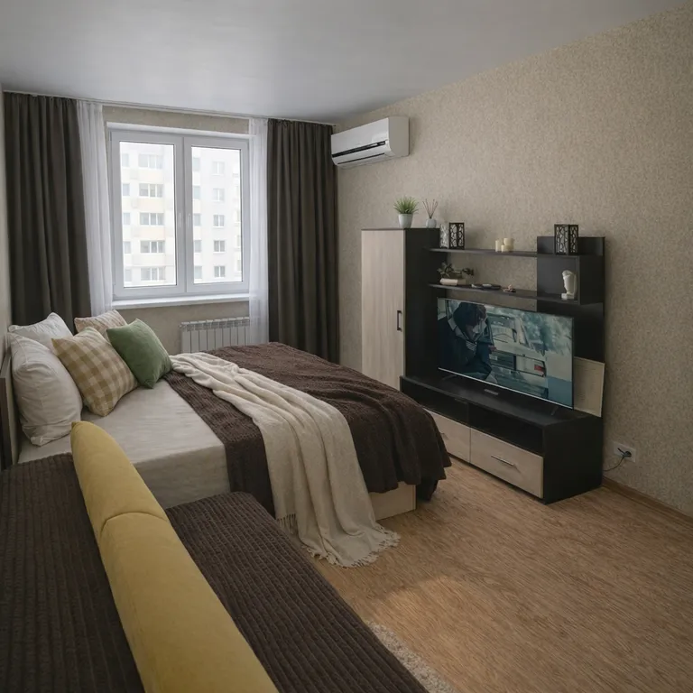 Просторная уютная однокомнатная квартира в ЖК Новый Свет — аренда посуточно в Волгоград