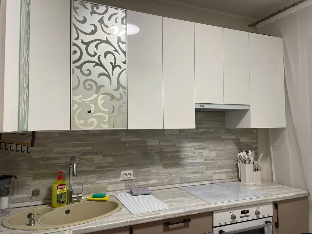 Комфортабельная квартира с двуспальной кроватью в Люберцах