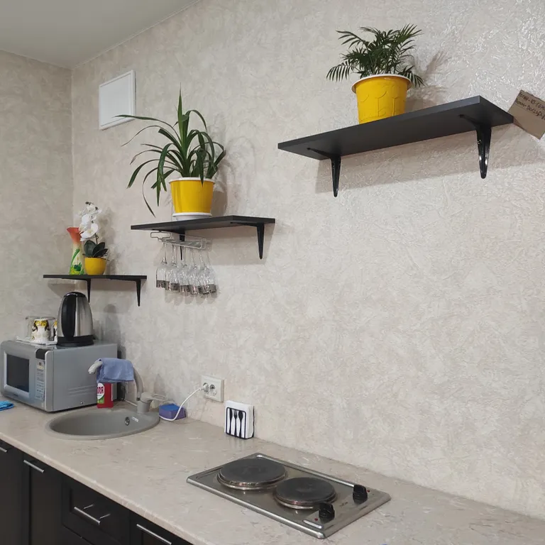 Студия с видом на горы