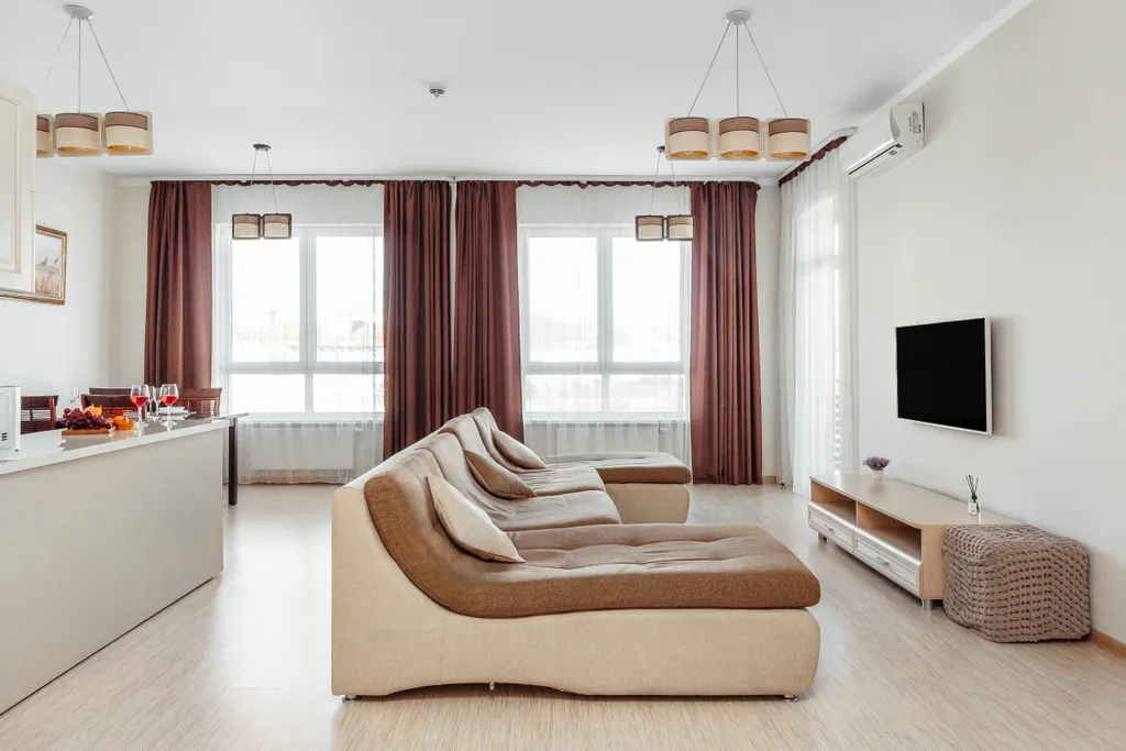 Большая квартира у моря с видом на горы