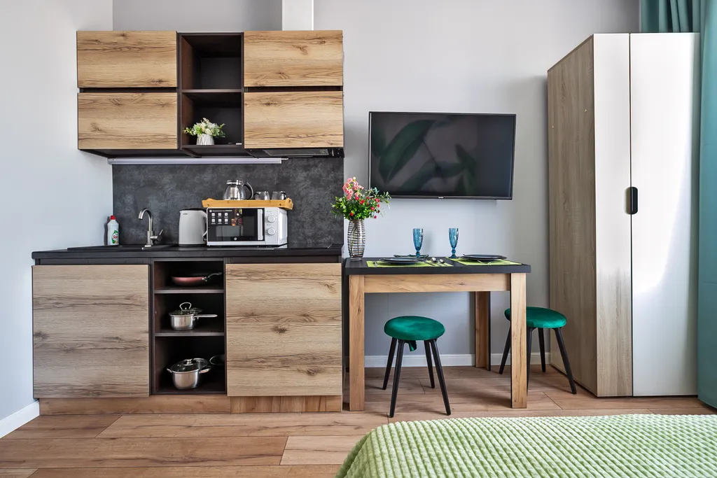 Квартира MaxRealty24 Квартира-студия недалеко от станции Тушинская — Москва