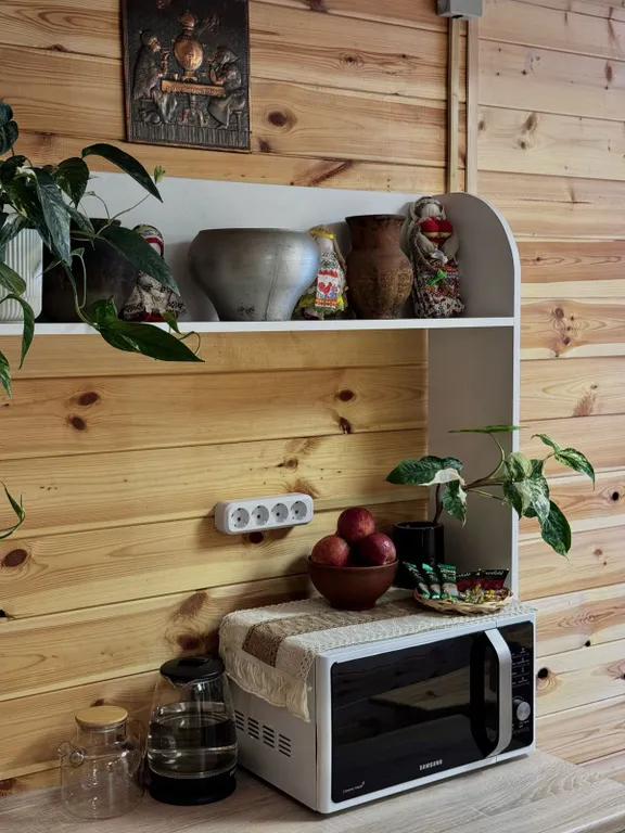 Дизайнерская квартира в деревенском доме в центре города