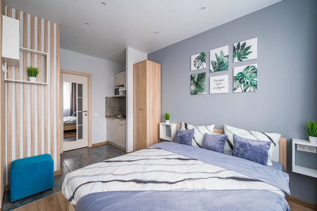 Квартира Стильная уютная студия On The Wave в ЖК Minsk World — аренда посуточно в Минск