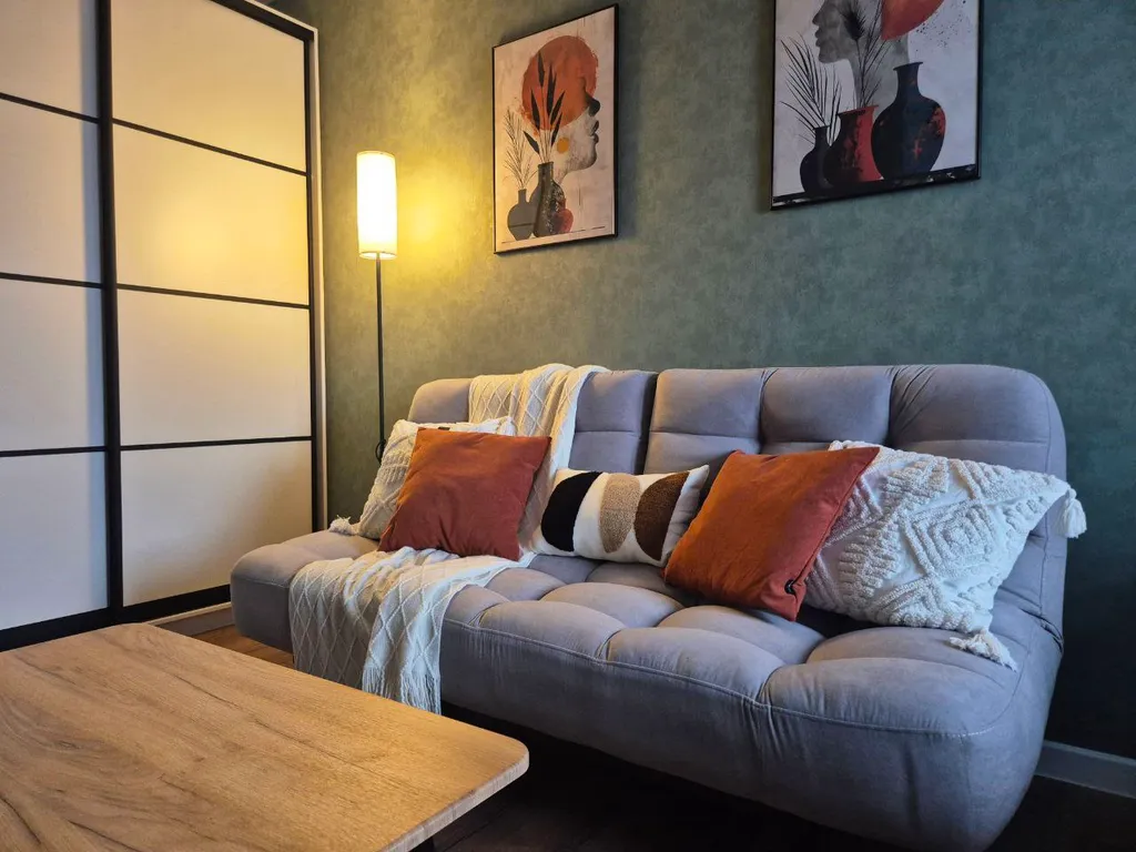 Просторная однокомнатная квартира в тихом районе города