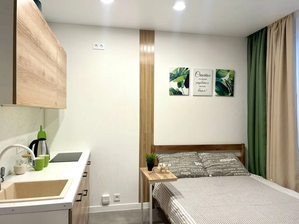 Студия у Мегастроя в новостройке