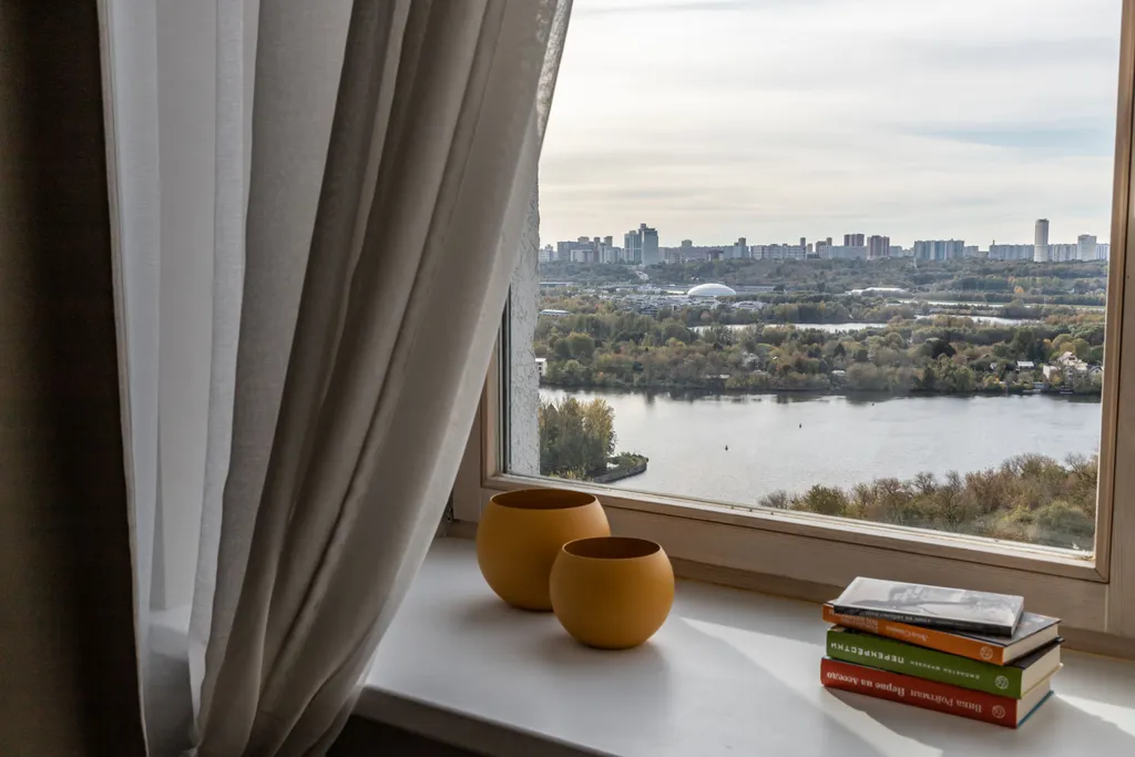 Квартира Квартира Видовая евротрешка в ЖК бизнес-класса с видом на Moscow City — Москва