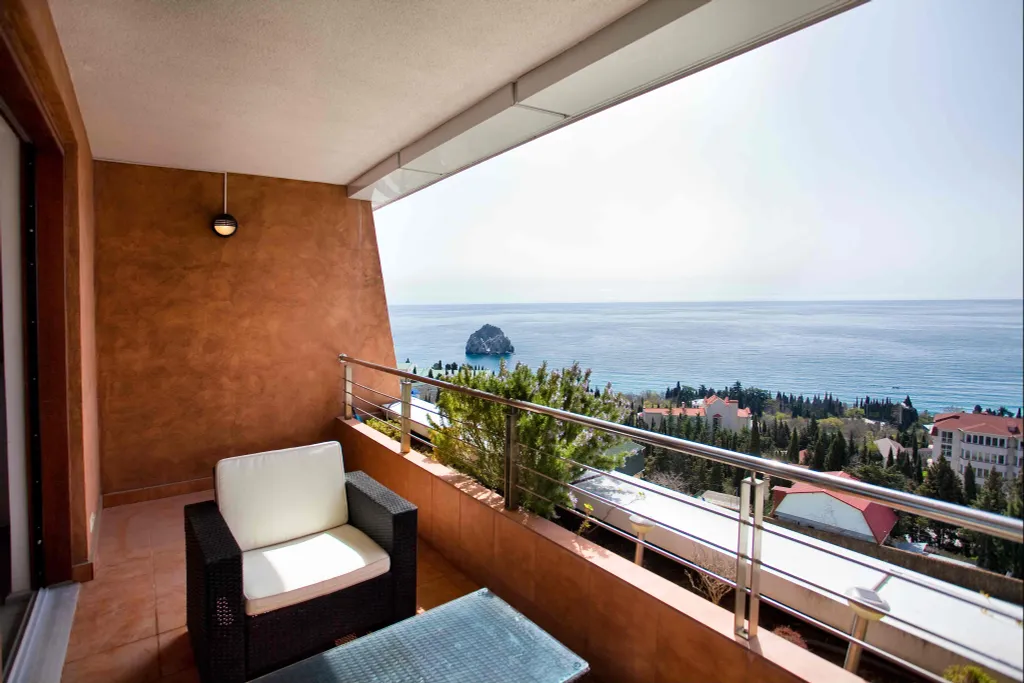 Квартира студия № 163 с видом на море в современном жк