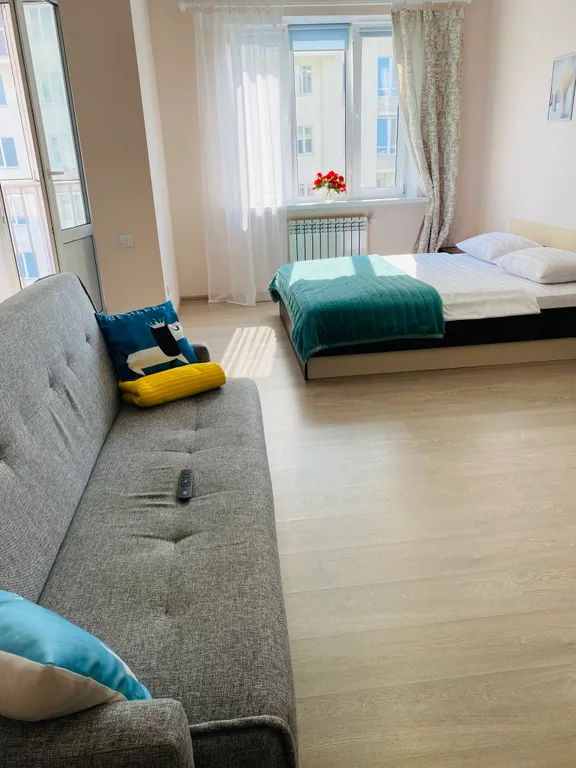 Квартира с панорамным видом на Волгу