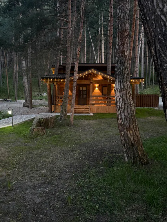 Дом 70m2 — чан с нарзаном, терраса, Wi-Fi