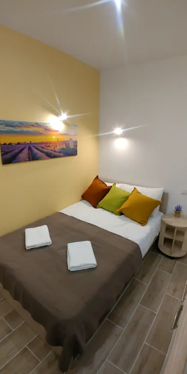 Квартира Уютная, персиковая студия рядом с Шереметьево — аренда посуточно в Химки