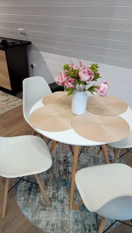 Дом-шале А-фрейм Счастье с баней у реки