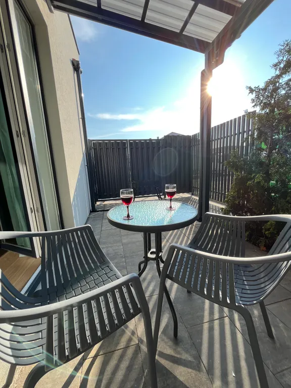 Студия Nordlys с приватной террасой на Балтийском побережье