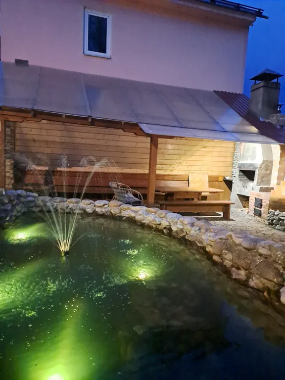 Дом Благодать в черте города с камином и баней на дровах