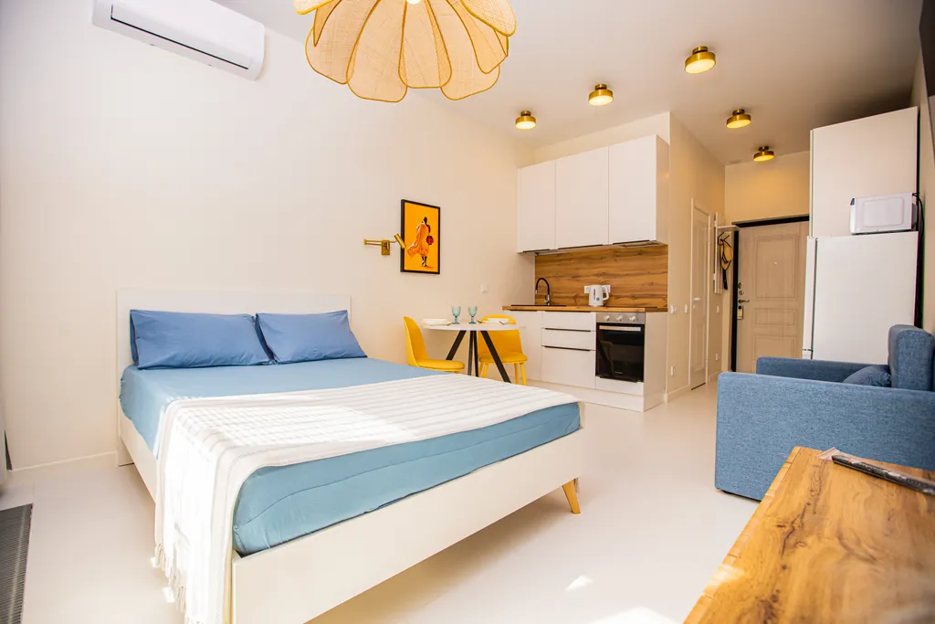 Квартира Квартира Стильная новая студия в Курортном городке — Адлер