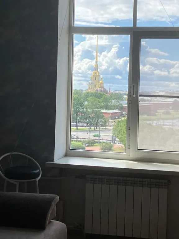 Квартира Квартира А из нашего окна Петропавловка видна — Санкт-Петербург