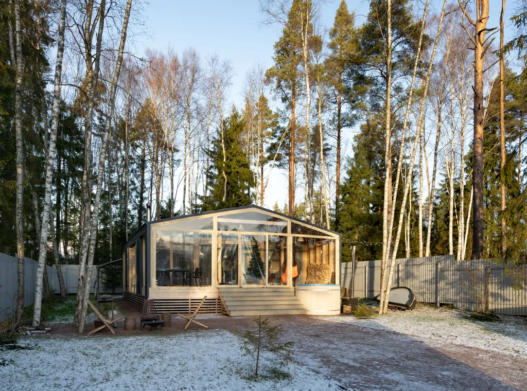 Коттедж Семейный дом с купелью — аренда посуточно в Сертолово