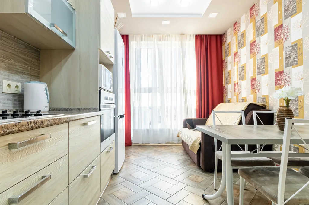 Квартира Квартира с потрясающим панорамным видом на город на 21 этаже — Краснодар