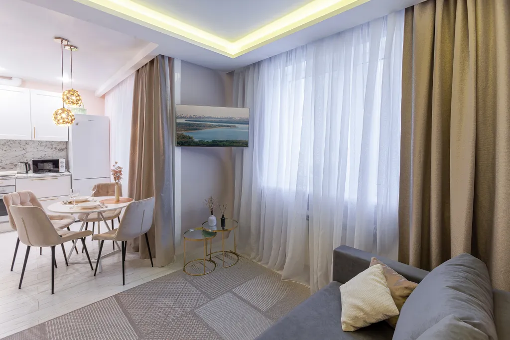 Квартира Квартира Дизайнерская студия в географическом центре Сaмaры в ЖК Центральный — Самара