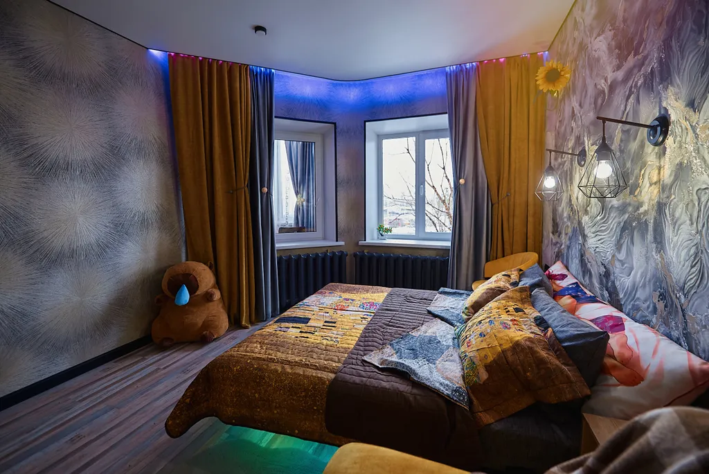 Capybara's style: центр, парящая кровать, тв-алиса, качель