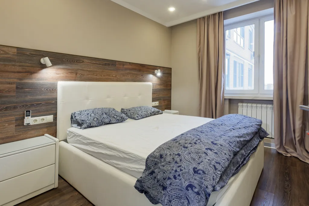 Квартира Просторная Евро-дизайнерская квартира 3 спальни 2 сан 12 мин до Кремль — Москва