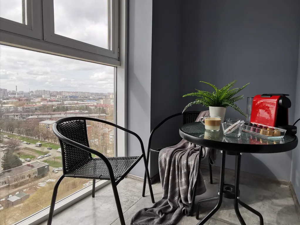 Квартира Графитовая квартира в ЖК Кубанский — Краснодар