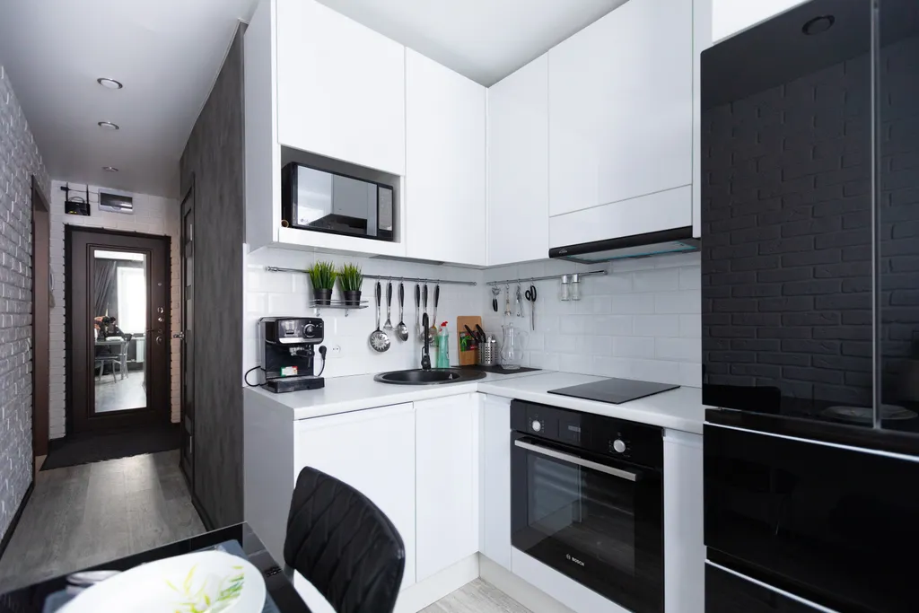 1-комнатная квартира, рядом склон