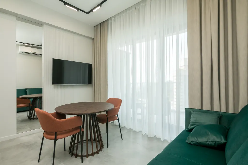 Студия с видом на море