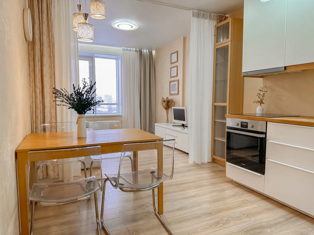 Уютная квартира в ЖК Бизнес класса "4 сезона" с кондиционером