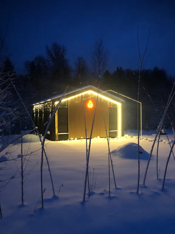 Дом Огонёк для 4 гостей с видом на лес