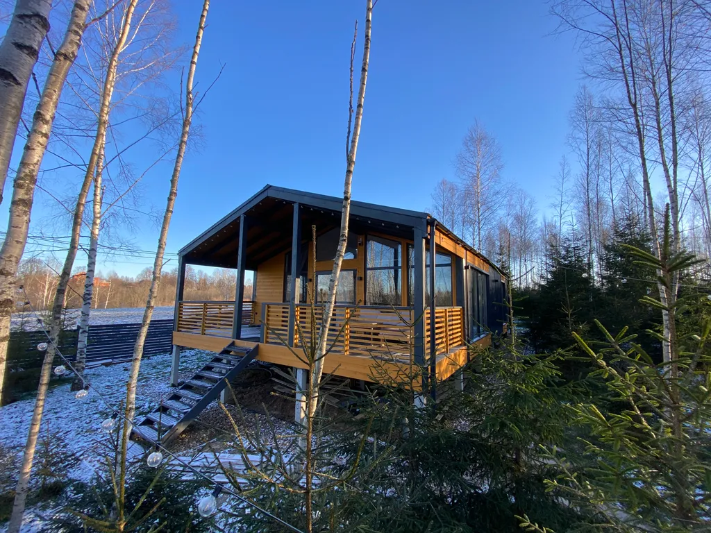 Коттедж Коттедж Частная усадьба №3 с баней и чаном — Петровское